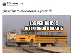 Enlace a Yo no pago un periódico ni harto vino, por @sabuesolinux