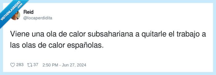 subsahariana,quitar,trabajo,ola de calor
