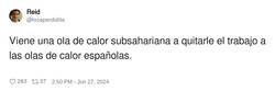 Enlace a Siempre los de fuera a quitar el trabajo, por @locaperdidita