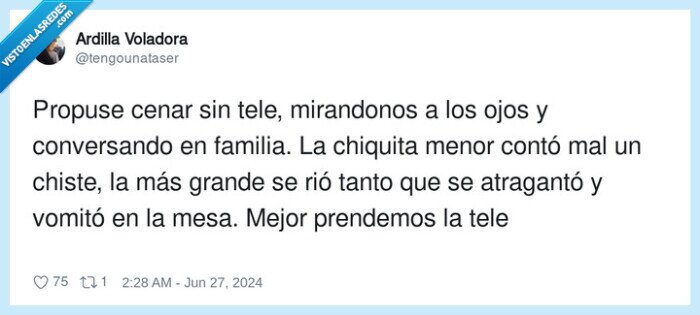 conversar,atragantarse,mirandonos,chiquita,vomitar