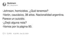 Enlace a Puro argentino dando la brasa hasta muerto, por @T_Stockmann
