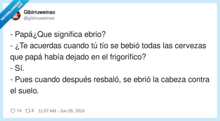 frigorífico,resbalar,significado,ebrio