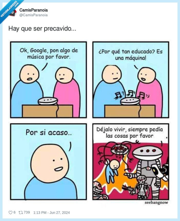 precavido,por favor,educación