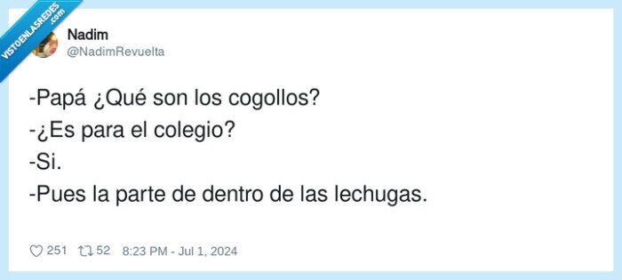 cogollos,lechugas,colegio,papá