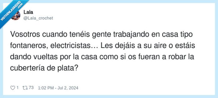 electricistas,cubertería,fontaneros,trabajando,casa,espiar