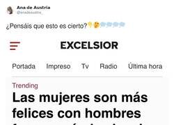 Enlace a Pues mi mujer debe ser muy feliz, por @anadeaustria_