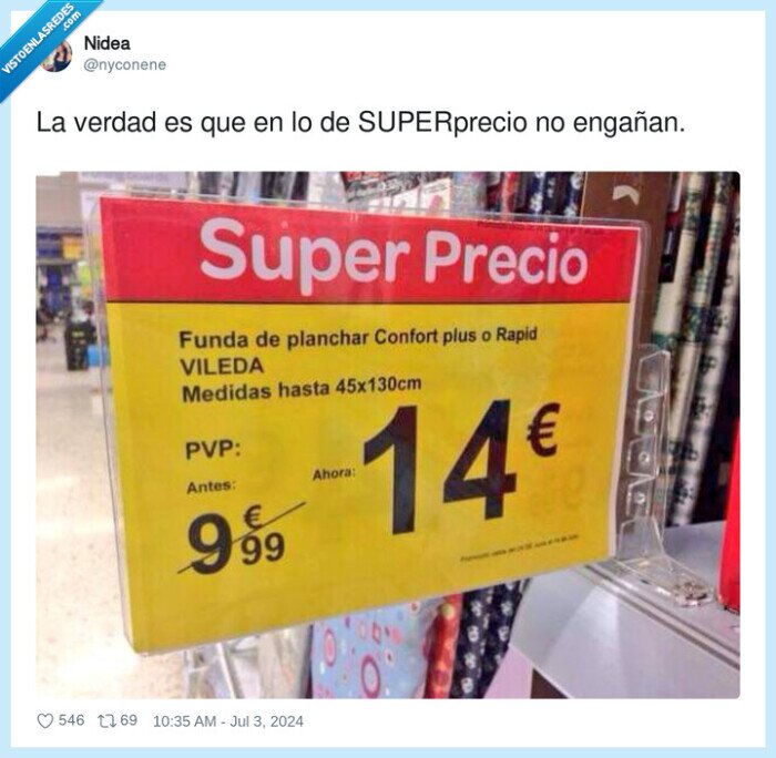 superprecio,engañar,verdad,subir