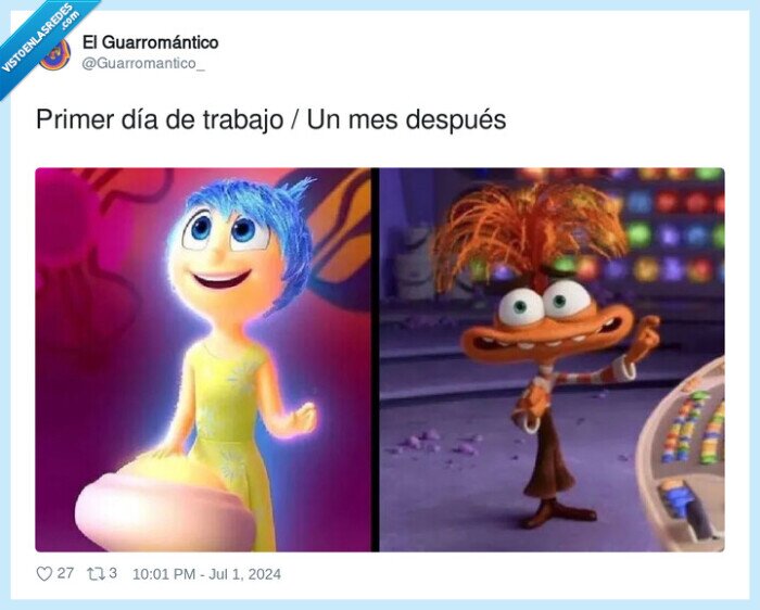 después,trabajo,primer día,mes,inside out,alegria,ansiedad