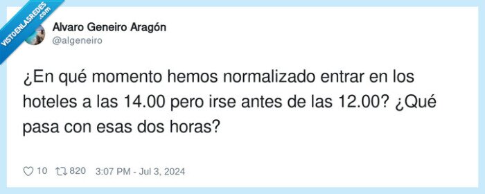 normalizar,hoteles,entrar,horas,antes