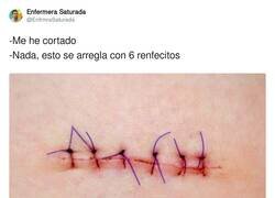 Enlace a 6 renfecitos, por @EnfrmraSaturada