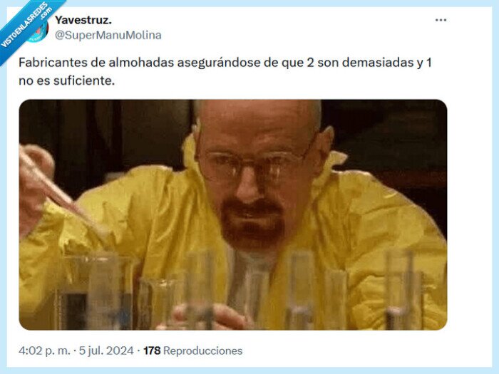 almohadas,fabricantes,breaking bad