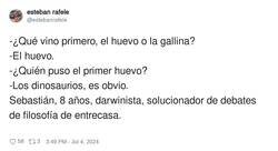 Enlace a Sebastián tiene respuestas para todo, por @estebanrafele