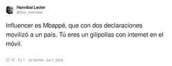 Enlace a Mbappé capaz de movilizar a un país, por @Doc_Hannibal
