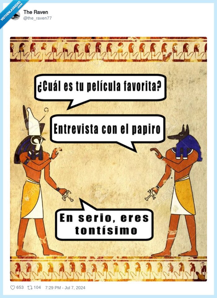 entrevista,egipcios,papiro