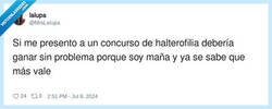 Enlace a Más vale maña que fuerza, por @MrsLalupa