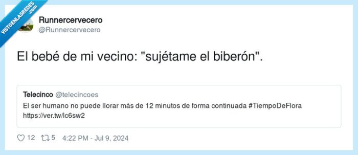 ser humano,llorar,forma continuada,12 minutos
