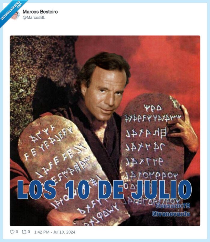 1604513 - Los 10 mandamientos de Julio, por @MarcosBL