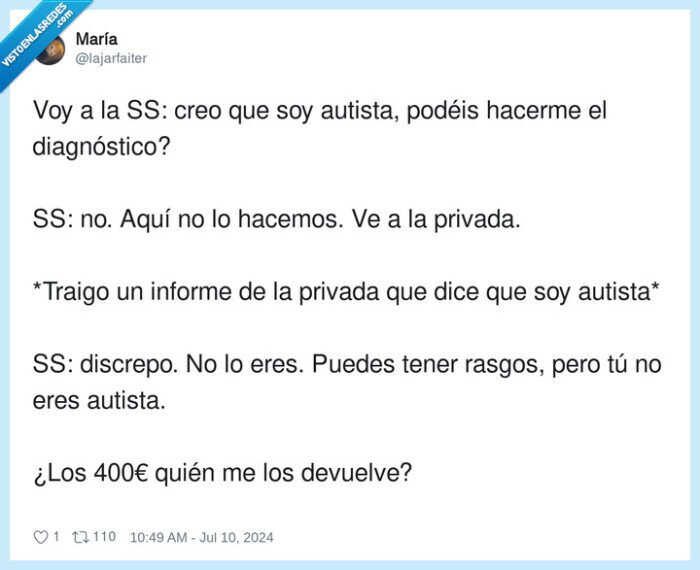 diagnóstico,autismo,sanidad,seguridad social,ss