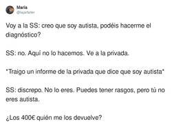 Enlace a Otro resumen de la Sanidad en España, pero la duda es... ¿eres autista o no?, por @lajarfaiter