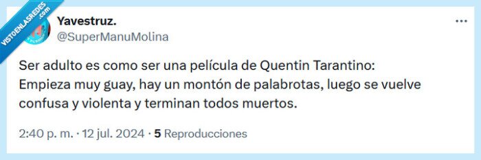 tarantino,adulto