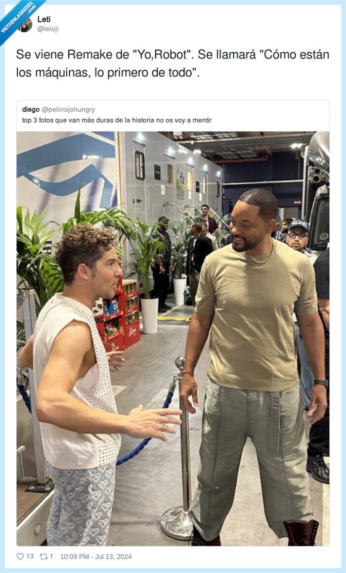 máquinas,robot,david bisbal,will smith