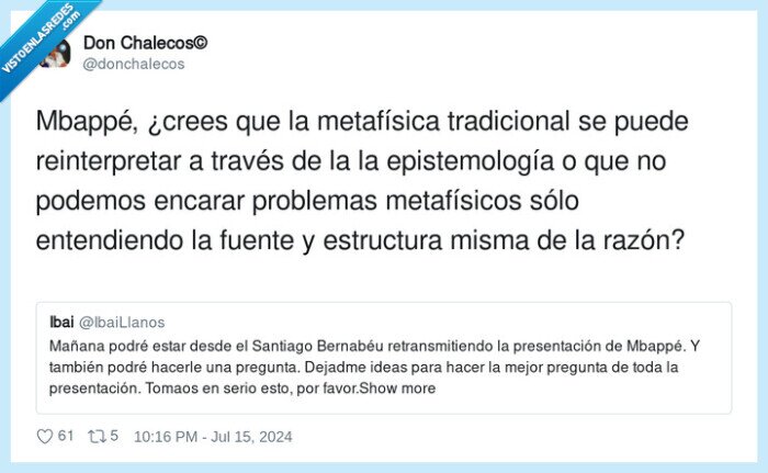 pregunta,presentacion,futbol,mbappe,real madrid