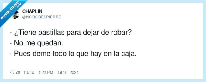 pastillas,dejar,robar