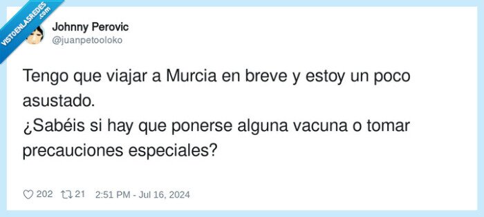 precauciones,especiales,asustado,murcia