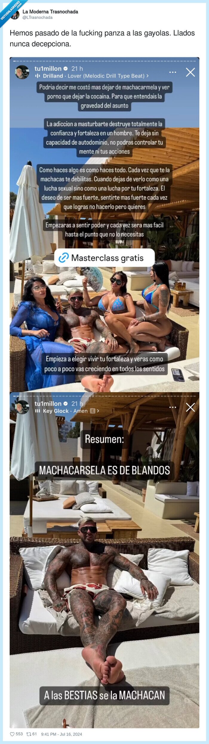 decepcionar,loser,gayolas,rajar,llados,critica