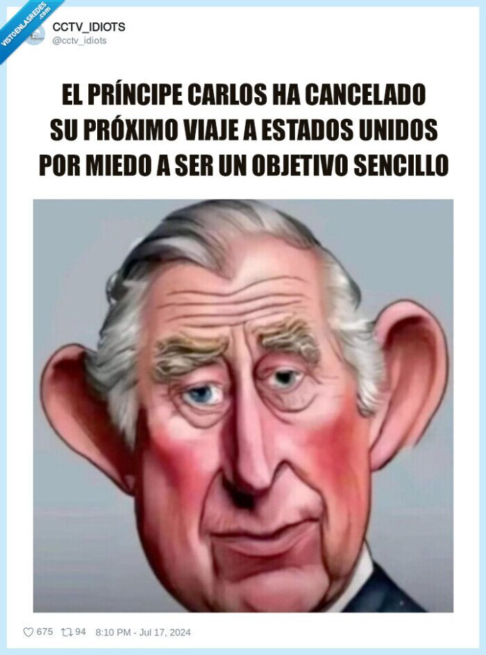 principe carlos,atentado,disparo,donald trump,oreja