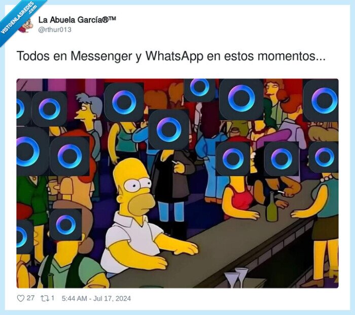 messenger,whatsapp,meta ai,ia,inteligencia artificial,homer