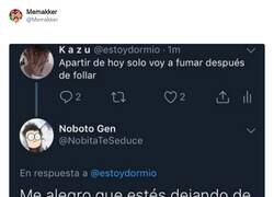 Enlace a La ha dejado botando, por @Memakker