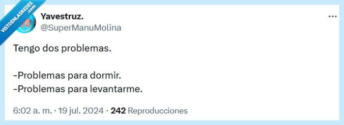 problemas,levantarse,dormir