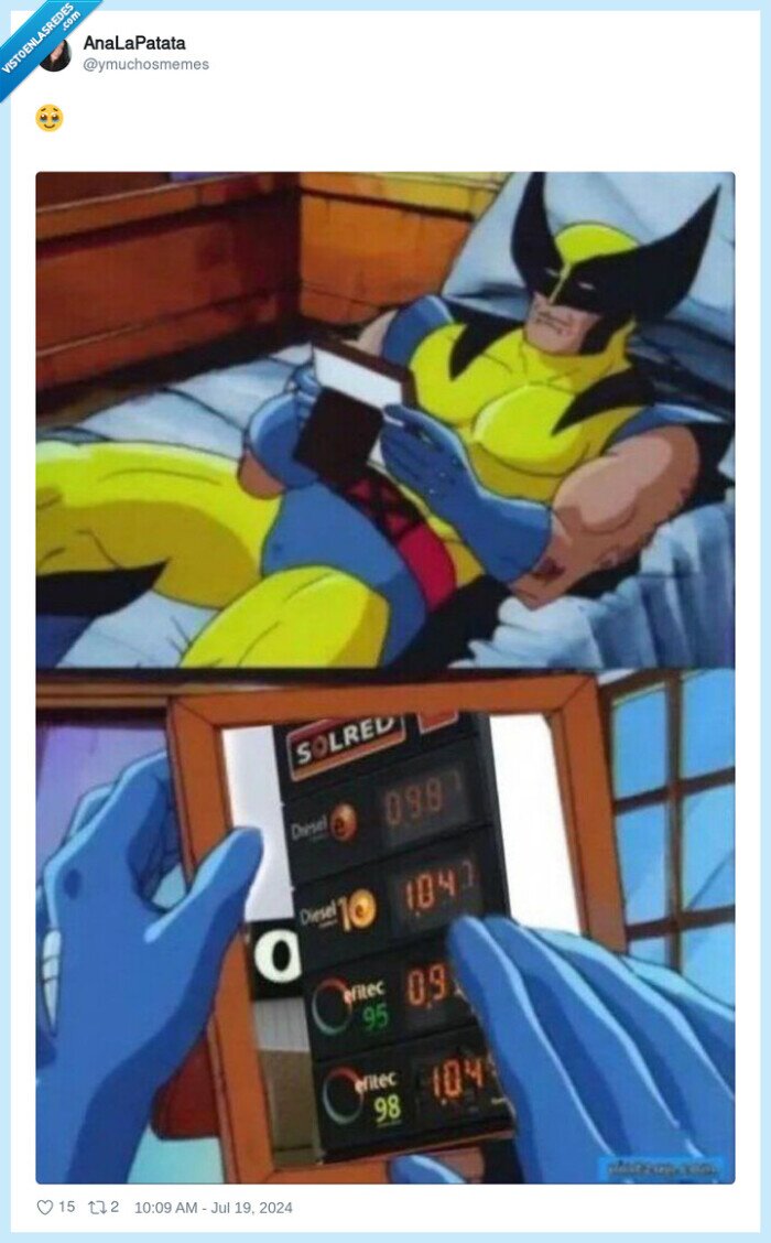 precio,gasolina,lobezno,recordar,meme