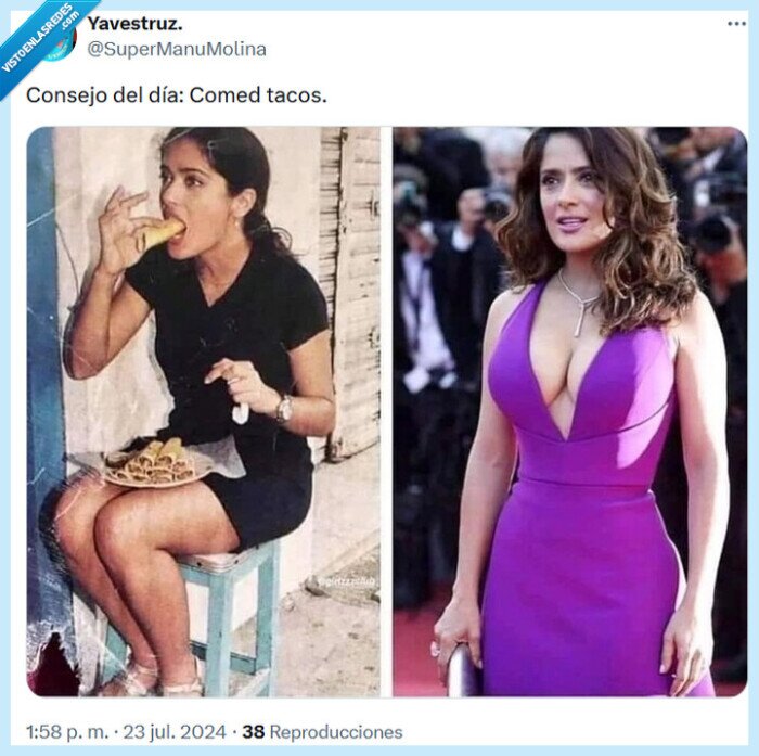 consejo,tacos,salma hayek