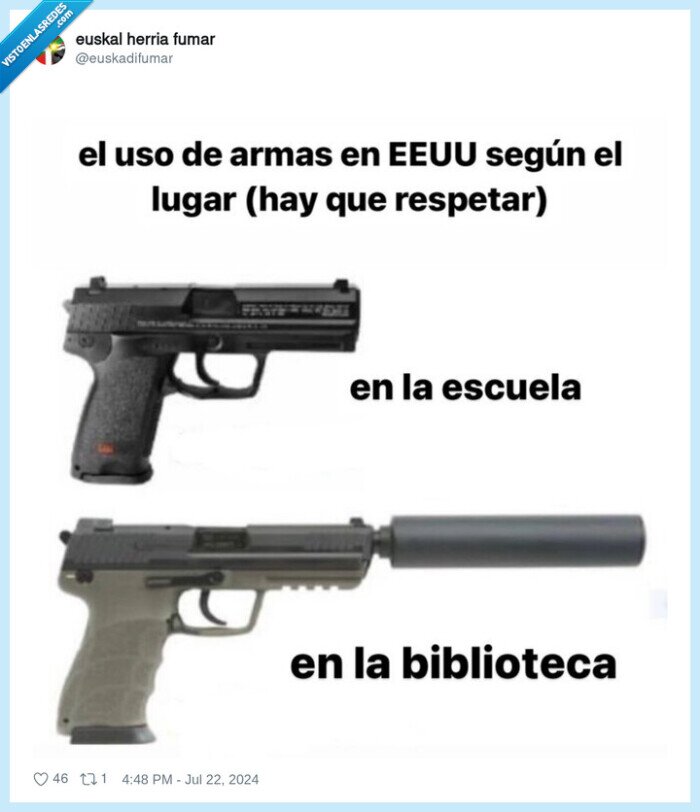 pistola,escuela,sonido,ruido,silenciador,biblioteca