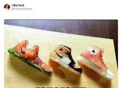Enlace a Sushi Air Jordan, por @messedupfoods
