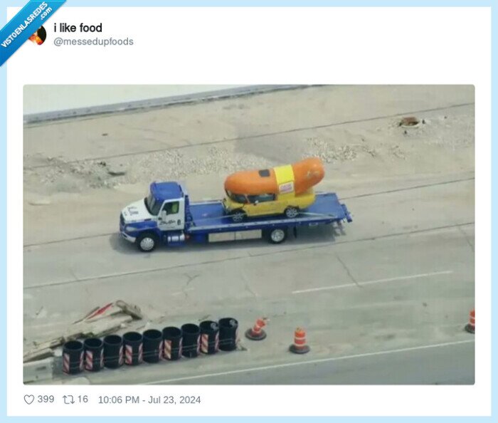 hotdog,coche,truck,remolque