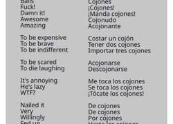Enlace a La riqueza lingüística del castellano la podemos apreciar con todas las acepciones de la palabra 