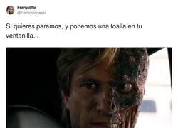 Enlace a Cuando te toca el lado del sol en el coche, por @Franjorodowski