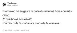 Enlace a Las horas de más calor, por @the_raven77