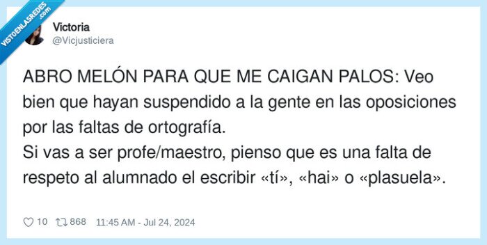 profesor,maestro,oposiciones,ortografía,suspendido,escribir
