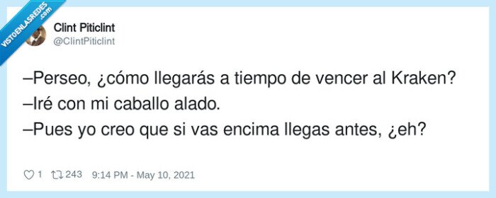 perseo,llegar,caballo,kraken