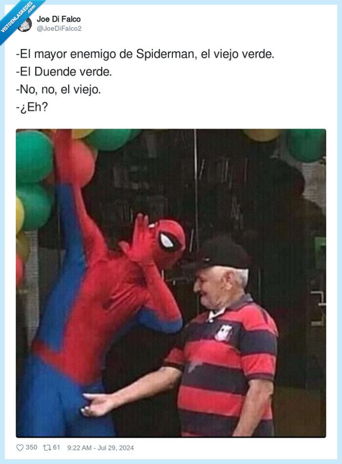 spiderman,enemigo,duende verde,viejo verde