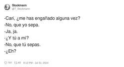 Enlace a ¿Me has engañado alguna vez?, por @T_Stockmann