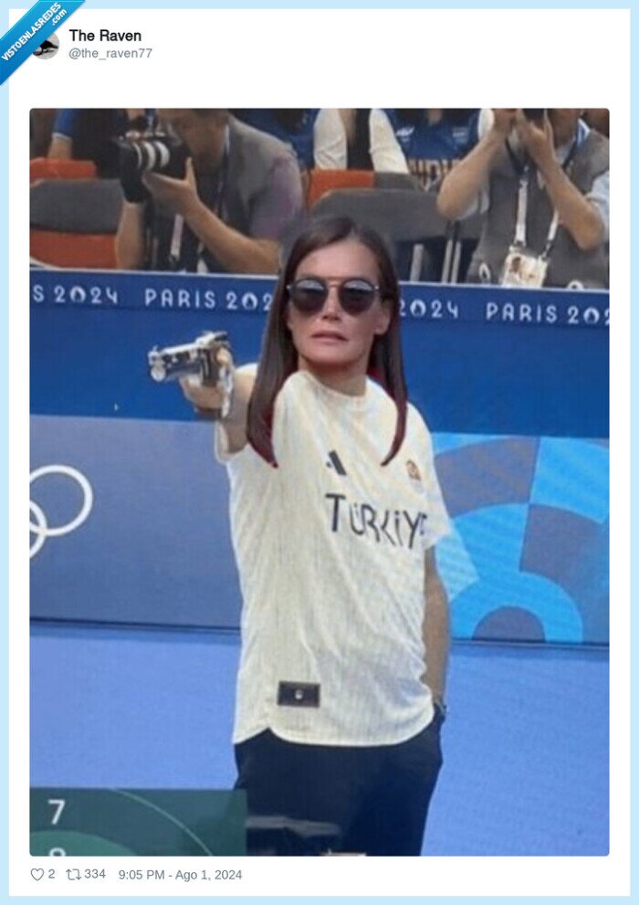 letizia,turquia,tiro,jjoo