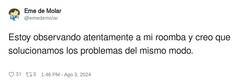 Enlace a A hostias de lado a lado, por @emedemolar