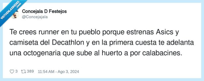 octogenaria,decathlon,camiseta,adelantar