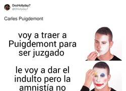 Enlace a El show de Carles Puigdemont, por @DHollyday7