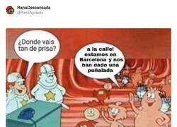 Enlace a Un nuevo día en Barcelona, por @RanaAgotada